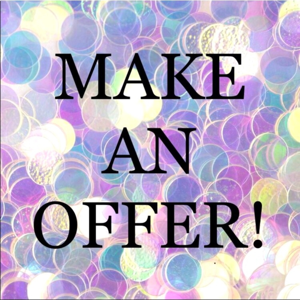 Offers welcome!